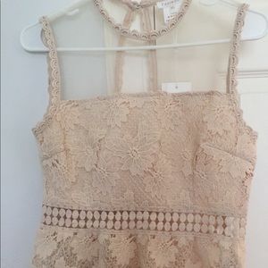 BNWT XS Foxiedox Lace Top.